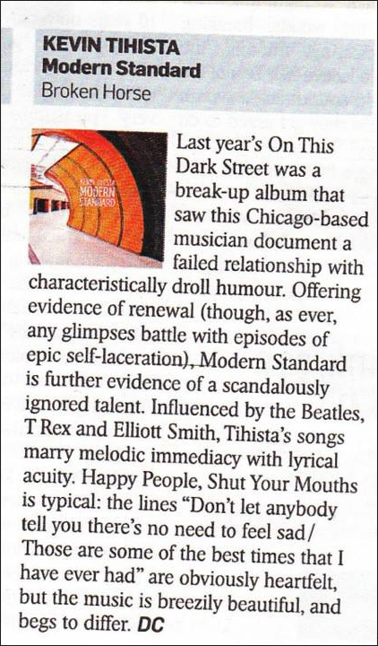 Newspaper article Modern Standard